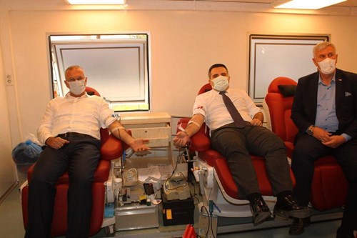 "1 Damla Kan Binlerce Can" Kan Bağış Etkinliği gerçekleştirildi. 